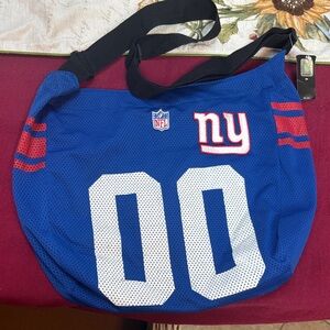 NFL Blue and Red Giants Men's Messenger Bag